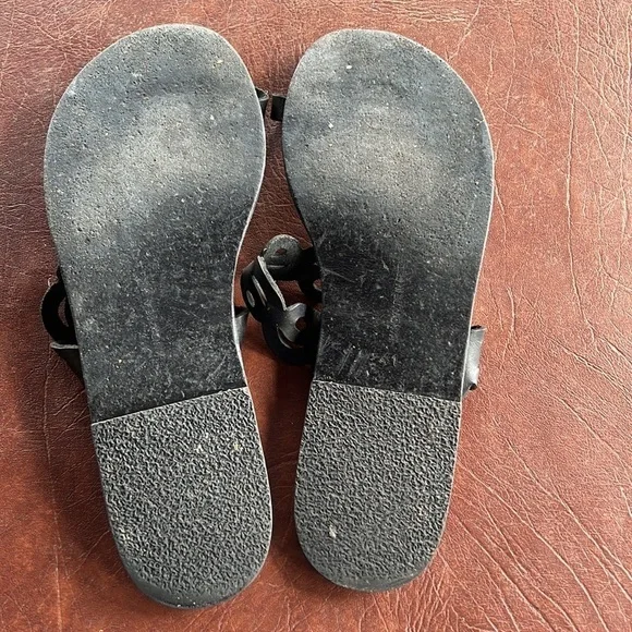 Ancient Greek Sandals Black Sandal - Picture 11 of 14